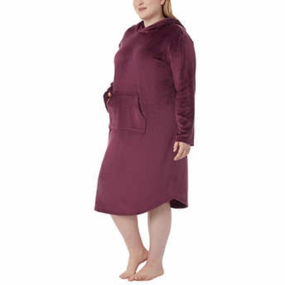 New Ladies Hooded Lounger Oversized Blanket - Picture 3 of 16